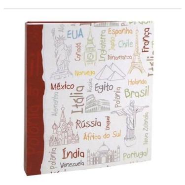 Imagem de Álbum 200 Fotos 10X15 Viagem Rebite - Ical 593