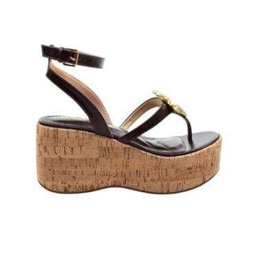 Imagem de Sandália Feminina Cecconello Marrom Chocolate - 2793-Feminino