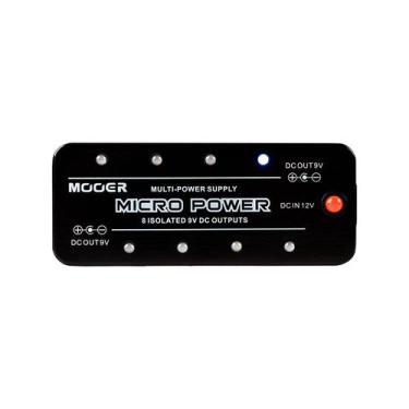 Imagem de Fonte de Alimentação MOOER Micro Power 9V 8 Saídas 300mA