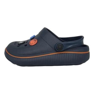 Imagem de Babuche Molekinho Com Aplicacoes Emoji, Azul escuro, 27/8