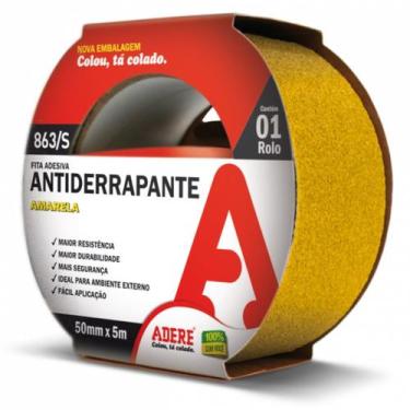 Imagem de Fita Antiderrapante 863S 50mmx5M Amarelo Adere