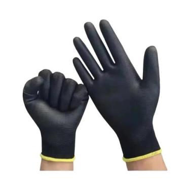 Imagem de Luvas De Trabalho Unissex Em Malha Sem Costura Com Revestimento PU, Ad