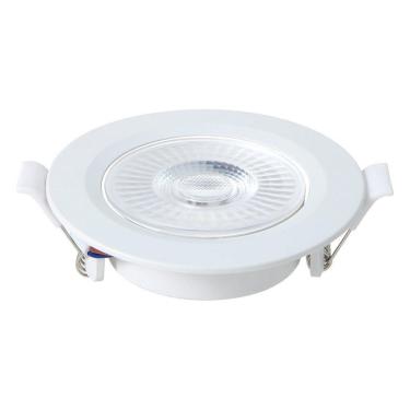 Imagem de Spot Led Embutir Quadrado 3w 6500k Branco Blumenau Branco - Bivolt