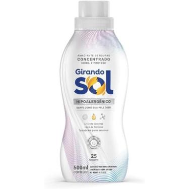 Imagem de Amaciante Concentrado Hipoalergênico Para Roupas De Bebê Girando Sol 500ml