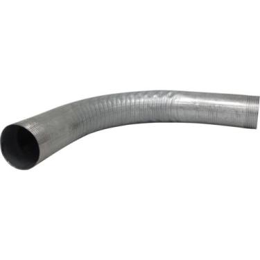 Imagem de Curva Eletroduto Perfilaco Aco Galvanizado 90X1.1/2'' Ce005 - Kit C/5