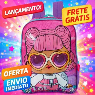 Imagem de Mochila Escolar De Alças Lol Surprise Fashion Luxcel Meninas, Mochila 