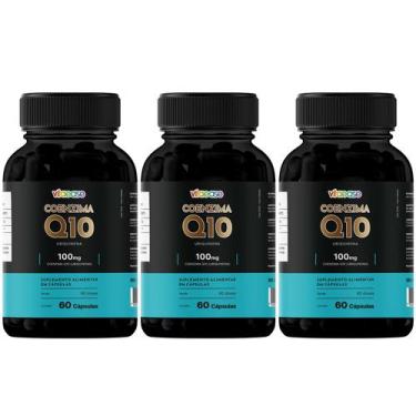 Imagem de CoQ10 100mg Vitaease  Suplemento Alimentar  60 Cápsulas, Coenzima Q10 