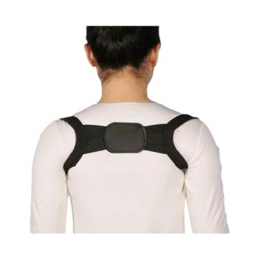 Imagem de Corretor Postural Ajustável Invisível Para Suporte Das Costas Para Hom