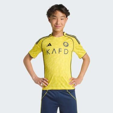 Imagem de Camisa Adidas Al-Nassr FC Home 2026 Juvenil 7 Ronaldo, 10 ANOS