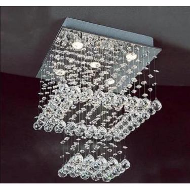 Imagem de Lustre Para Sala, Quarto, Sala De Jantar, K9 Base 42x42 - - Lustres Br