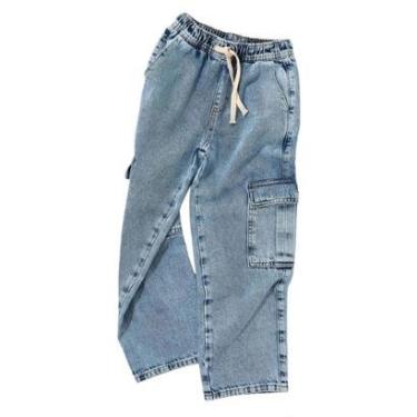 Imagem de Calça Hering Jeans Cargo Infanti-Masculino