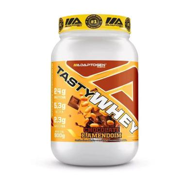 Imagem de Tasty Whey 3W - 900g Chocolate e Amendoin - Adaptogen-Masculino