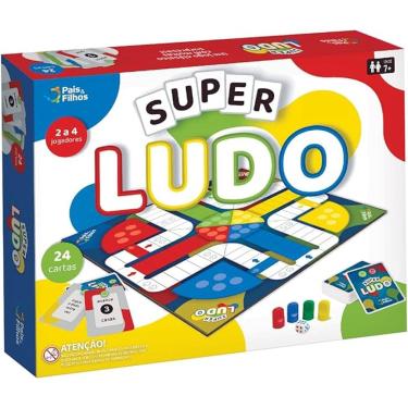 Imagem de Jogo De Tabuleiro Super Ludo - Pais & Filhos