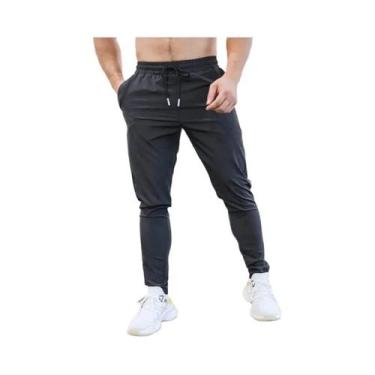 Imagem de Calças De Verão Masculinas Em Seda Gelada Ultra-finas, Secagem Rápida,