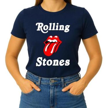 Imagem de Camiseta Camisa Adulto Feminina Masculina Algodão Banda de Rock The Ro