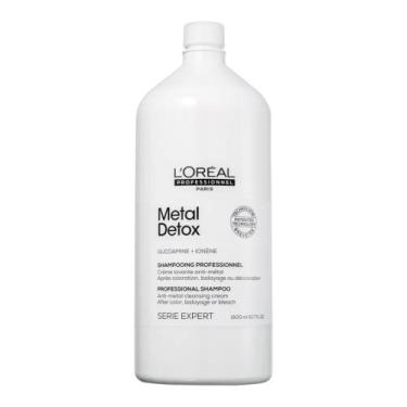 Imagem de Shampoo Anti-Metal Metal Detox 1,5L L'Oréal para Cabelo Saudável Brilh