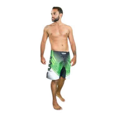 Imagem de Bermuda Venum Fightshort Amazônia Feral Verde - GG-Masculino