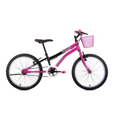 Imagem de Bicicleta Nina Aro 20 Houston - Rosa e Preto