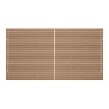 Imagem de Persiana Horizontal Alumínio Kit Larg 2,10X2,20 Alt Dourado - Crisdan 