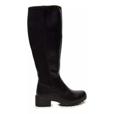 Imagem de Bota Feminina Montaria Cano Longo Panturrilha Grossa Zíper - Shoesmake