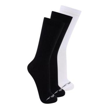 Imagem de Kit com 3 Pares de Meias Esportiva Cano Longo Speedo 8026 Colorido, Br