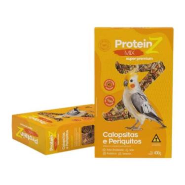 Imagem de Ração Protein Z Mix para Calopsita e Periquitos em 400g - ZOOTEKNA