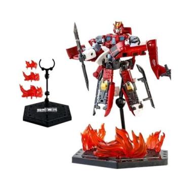 Imagem de Brinquedo Robô Transformável Optimus Prime Série 2 Carro Avião Tanque 