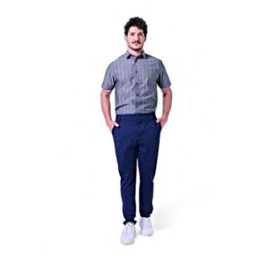 Imagem de Calça Masculina Poliamida Elástico Lateral-Masculino