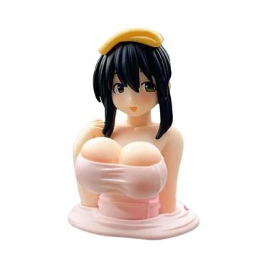 Imagem de Enfeite De Carro Kawaii Com Menina Anime Que Abana O Peito, Boneca Sex