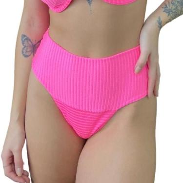 Imagem de Calcinha Avulsa Hot Pants Faixa Canelado Mônaco Cores - Califórnia Bra