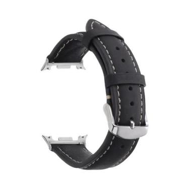 Imagem de Pulseira De Couro Unissex Com Liberação Rápida Para Samsung Galaxy Wat