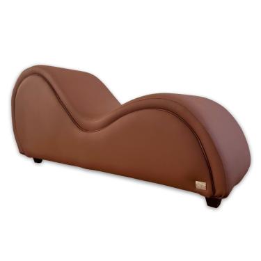 Imagem de Poltrona Divã Tantra em Courvin 160x45x69 Terracota para Relaxamento e Yoga Desire Móveis