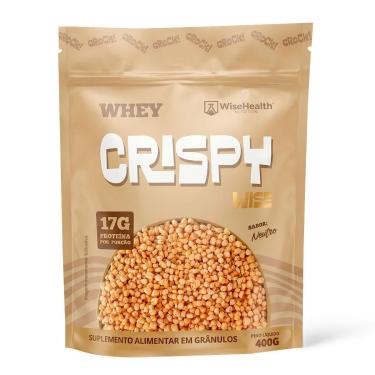 Imagem de Whey Protein Crocante 400g Crispy Wise – Suplemento Proteico com Textura Única | WiseHe...