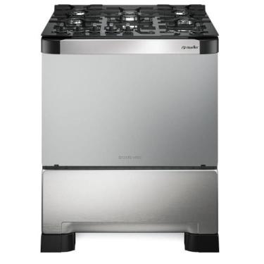 Imagem de Fogão 5 Bocas Mueller Decorato Vetro Inox com Timer, Inox, Bivolt