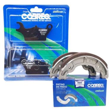 Imagem de Pastilha e Lona de Freio Fazer 150  Factor 150  Neo 125 Cobreq