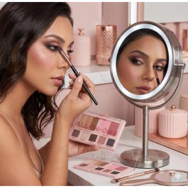 Imagem de Paleta De Bronzer Blush e Sombra All In One Ruby Rose Makeup