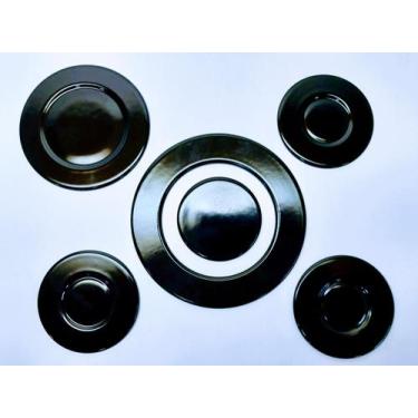 Imagem de Espalha Chama Fogão Cooktop Atlas Com Tripla Chama Do Antigo