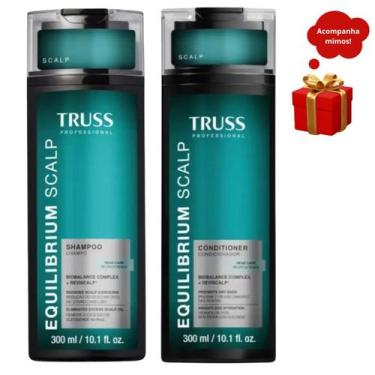 Imagem de Kit Equilibrium Scalp 1 Shampoo 1 Condicionador 300ml Truss