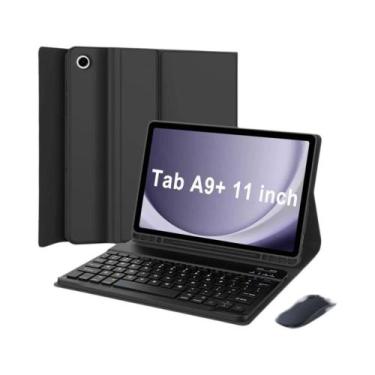 Imagem de Capa Com Teclado Bluetooth Para Samsung Galaxy Tab A9 plus De 11 Poleg