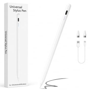 Imagem de Caneta Touch Pen Universal para Tablet Compatível IOS e Android Ponta Fina Alta Sensibi...