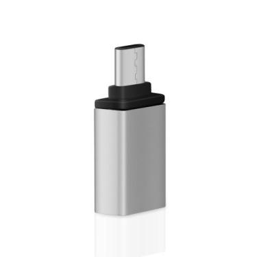 Imagem de Adaptador USB 3.0 Otg Tipo Type C para smartphone tablet - LELONG