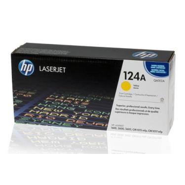 Imagem de Cartucho toner hp q6002 amarelo cm1015 1600 2600 original