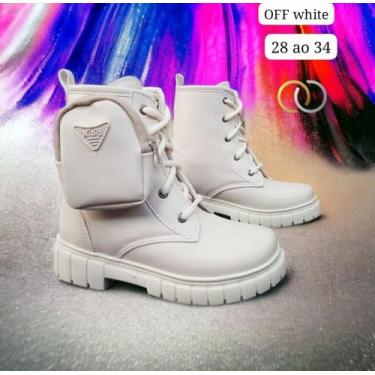 Imagem de bota infantil nilqi menina original, Off, White, 29