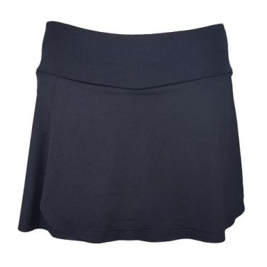 Imagem de Saia Short Trinys Básica A-732 Feminina, M, Preto