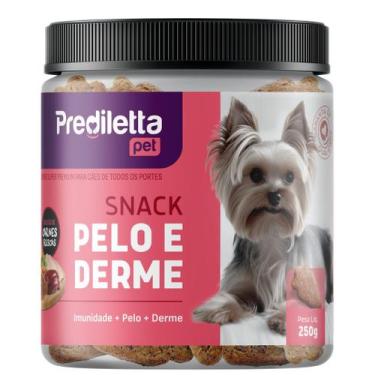 Imagem de Suplemento Snack Para Cães Pelo e Derme 250g Prediletta - PREDILETTA P