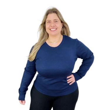 Imagem de Sueter Plus Size - Decote V ou O - Várias Cores 658048 - ORIGINAL JEAN
