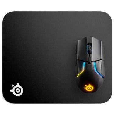 Imagem de Mousepad Gamer Steelseries QCK, Pequeno 250x210mm, Preto - 63004
