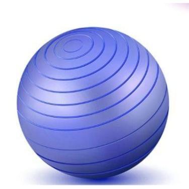 Imagem de Bola inflavel para exercicios azul 25cm de ø na caixa - WESTERN