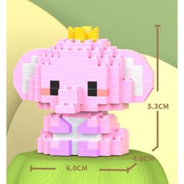 Imagem de Brinquedo Blocos de Montar Infantil Brinquedo Educativo Animais De Bri