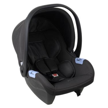 Imagem de Bebê Conforto Materna IXAU3071PR04 de 0 Até 13kg com Protetor de Cabeça e Capota Removível Preto Burigotto